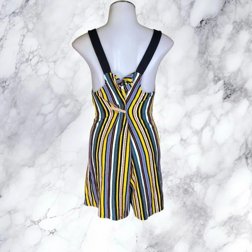 Zara Striped Knit Romper